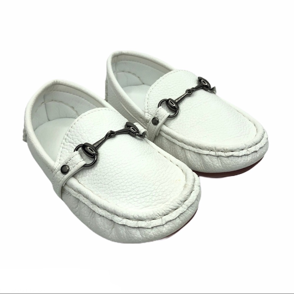 MINIBELLA | Boy's Soft Leather Slip-on Loafers